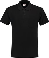 Tricorp Polo Shirt Chest Pocket - Casual - 201011 - Noir - Taille XL