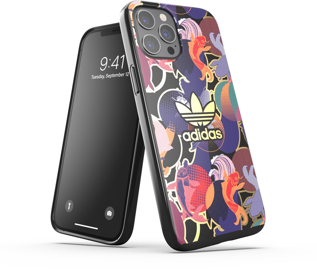 adidas Snap Case AOP CNY TPU hoesje voor iPhone 12 Pro Max - kleurrijk