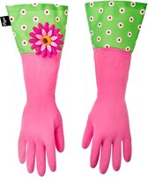 Vigar Flower Power Handschoenen, Groen/Roze