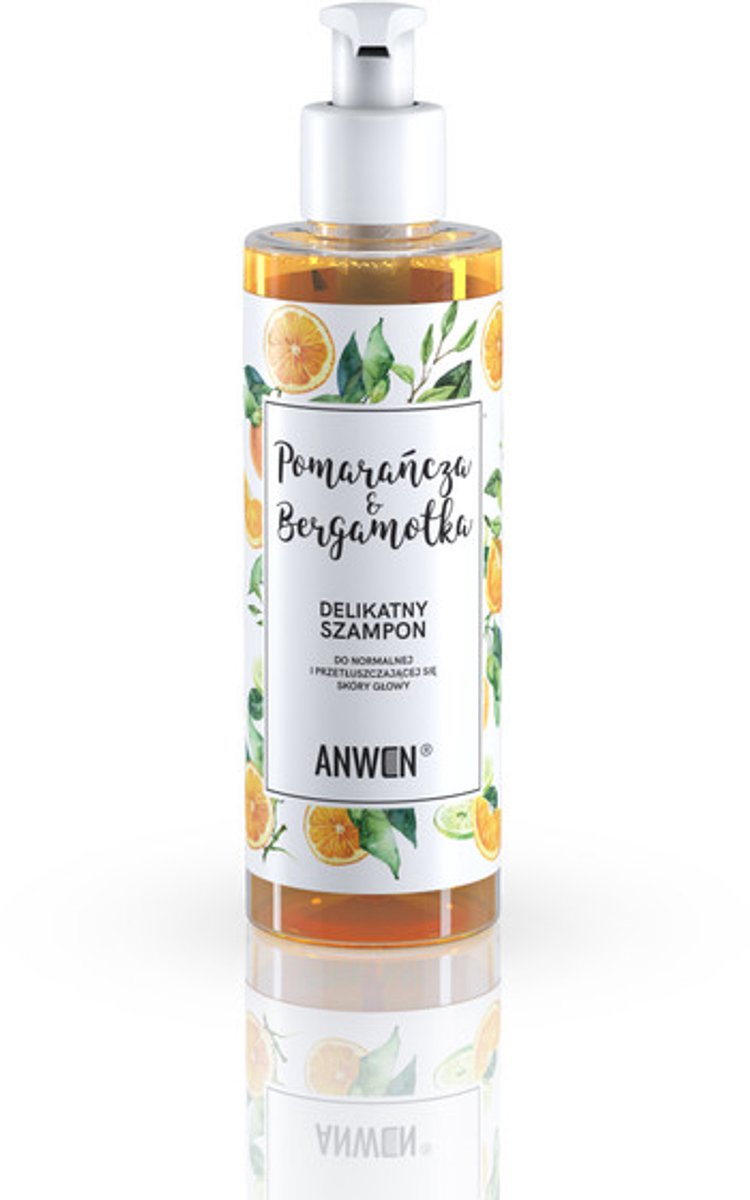 Anwen - Shampoo For Normal And Oily Scalp Orange & Bergamot 200Ml