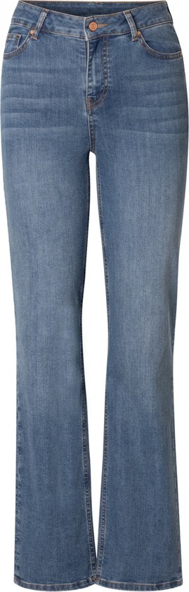 BASE LEVEL CURVY Ayda Jeans - Mid Blue - maat X-0(44)