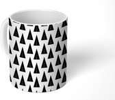Mok - Koffiemok - Sneeuw - Design - Bomen - Mokken - 350 ML - Beker - Koffiemokken - Theemok