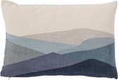 Gaja kussen - blauw