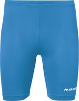 Masita | Slidingbroek Voetbal Heren & Dames - Slidingshort - Tight - Dry-Comfort Ademend Vochtregulerend - SKY BLUE - L