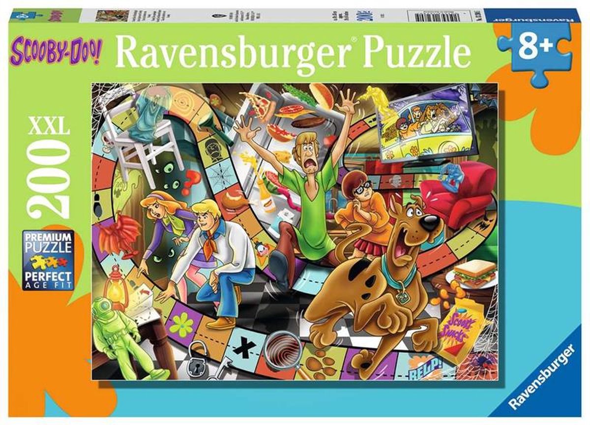 Ravensburger puzzel Scooby Doo Hanted Game - Legpuzzel - 200XXL stukjes
