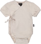 Muslin overslag romper  (sand)