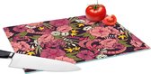 Glazen Snijplank - 39x28 - Jungle - Bloemen - Patronen - Snijplanken Glas