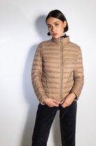 Lichtgewicht Donzen Jas Jayloucy Taupe Size : M 38