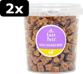 2x EASYPETS HIGH CHICKEN BONE 870ML
