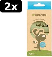 2x EARTH RATED POEPZAK GEURLOOS 60ST
