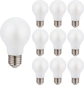 Proventa LED Lampen E27 voor buiten - Mat - Warm wit licht - 806 lm - 10 stuks