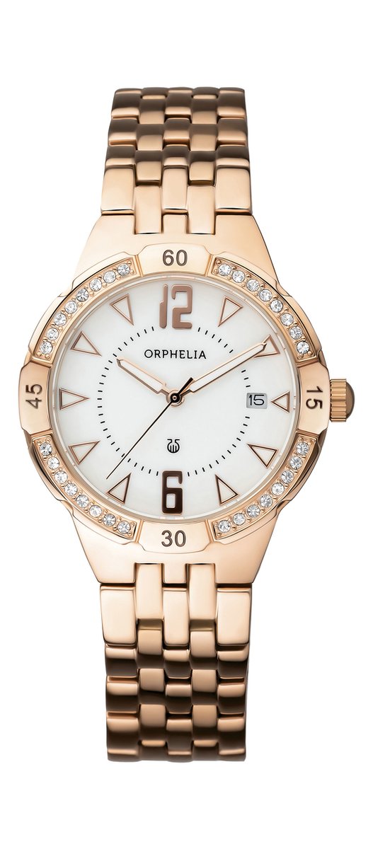 Orphelia 153-4708-17 - Horloge - Staal - Rosékleurig - 35 mm