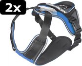 2x K9 TUIG LONGWALK BL/GS XXL 70-96CM