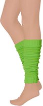 Beenwarmer feest| Carnaval beenwarmers | fluor groen | Beenwarmers dames | Beenwarmers carnaval | Beenwarmers heren | Beenwarmers | Apollo