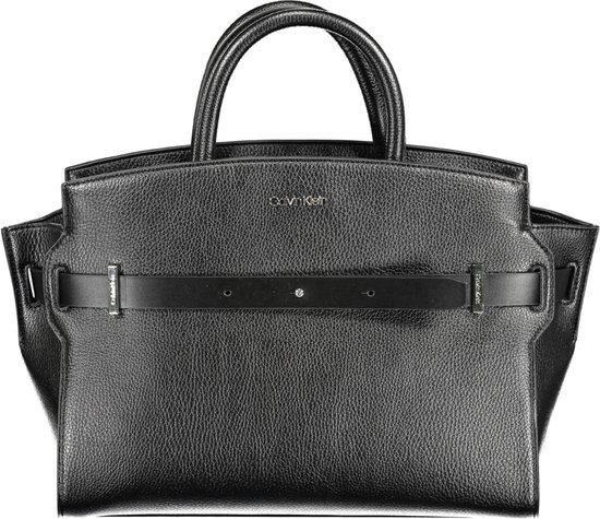 Calvin Klein Dames Handtassen Code Tote Md - Zwart