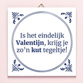 Nutcrackers Tegeltje Valentijnsdag