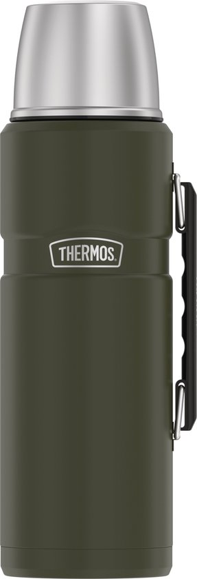 Thermos Stainless King Isoleerfles - 1,2L - Army Green Mat