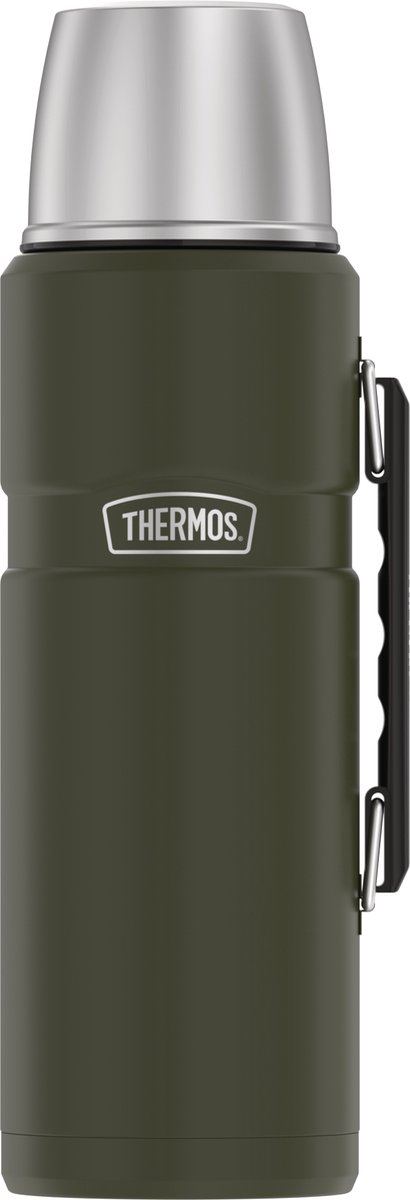 Thermos Stainless King Isoleerfles - 1,2L - Army Green Mat
