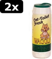 2x WAGGLY KATTENBAK FRESH 750GR