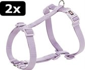 2x H-TUIG PREMIUM LILA 42-60X1,5CM