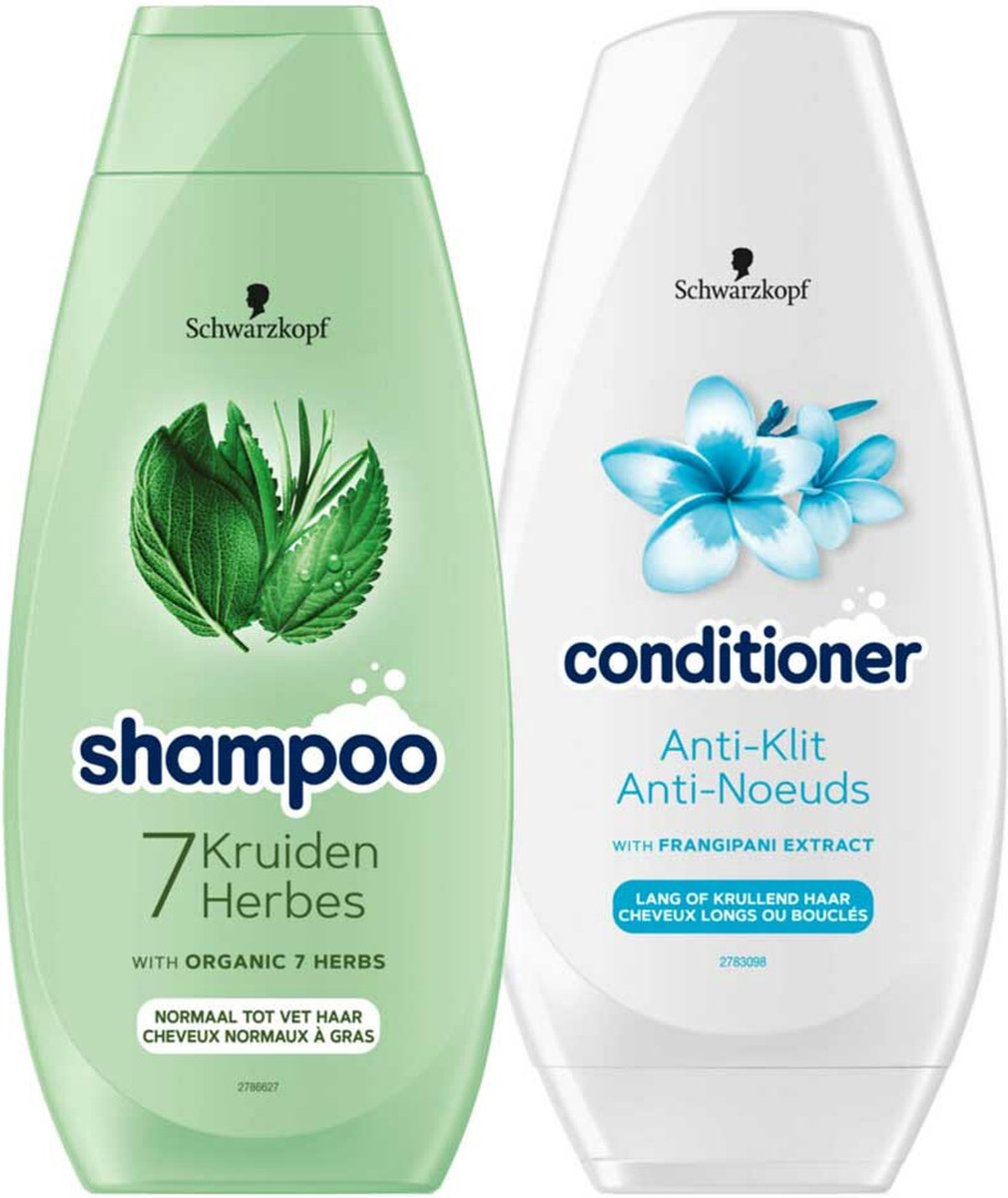 Schwarzkopf 7 Kruiden&Anti-Klit Pakket