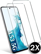 Samsung Galaxy A53 5G - Screenprotector Glas Gehard Tempered Glass - 2 Stuks