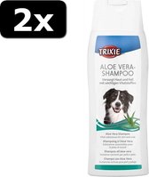 2x SHAMPOO HOND ALOE VERA 250ML