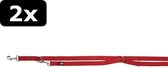2x LOOPL PREM DUBBEL ROOD 200X1CM