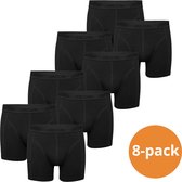 Zaccini Boxershorts 8-pack Black Tone In Tone