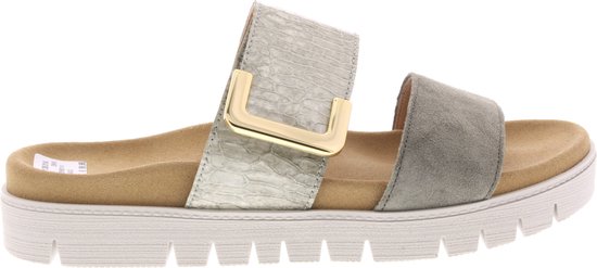 Gabor Slippers taupe - Maat 39