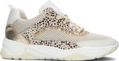 Ton & Ton Evelyn Lage sneakers - Leren Sneaker - Meisjes - Beige - Maat 24