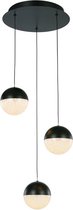 Light Your Home Dalian Hanglamp - - Metaal - 3xG9 - Woonkamer - Eetkamer - Black