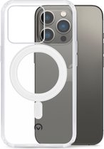 Mobilize Naked Protection Doorzichtig Telefoonhoesje geschikt voor Apple iPhone 13 Pro MagSafe Hoesje Hardcase Backcover - Transparant