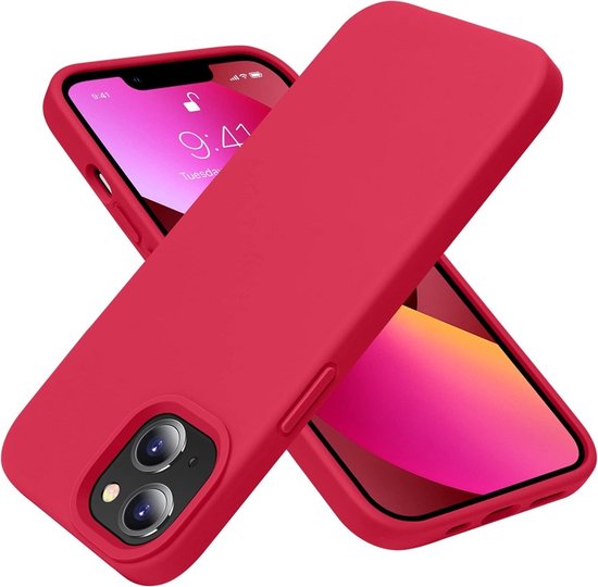 vertaling Paradox risico iPhone 13 Hoesje Siliconen - Soft Touch Telefoonhoesje - iPhone 13 Silicone  Case met... | bol.com