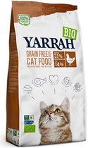 Yarrah Biologisch Kattenvoer Graanvrij Kip - Vis 6 kg