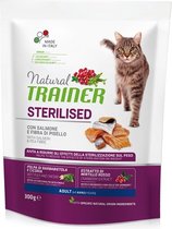 Natural trainer cat sterilised salmon kattenvoer 300 gr