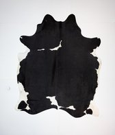 KOELAP Koeienhuid Vloerkleed - Zwartwit Gevlekt - 180 x 225 cm - 1004676