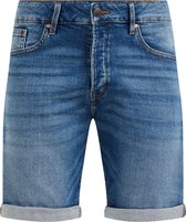 WE Fashion Heren regular fit denimshort