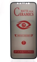 Hoog Kwaliteit Privacy Screenprotectors  voor iPhone 12 / iPhone 12 Pro  - Dekt Volledige Scherm - Antispy glass