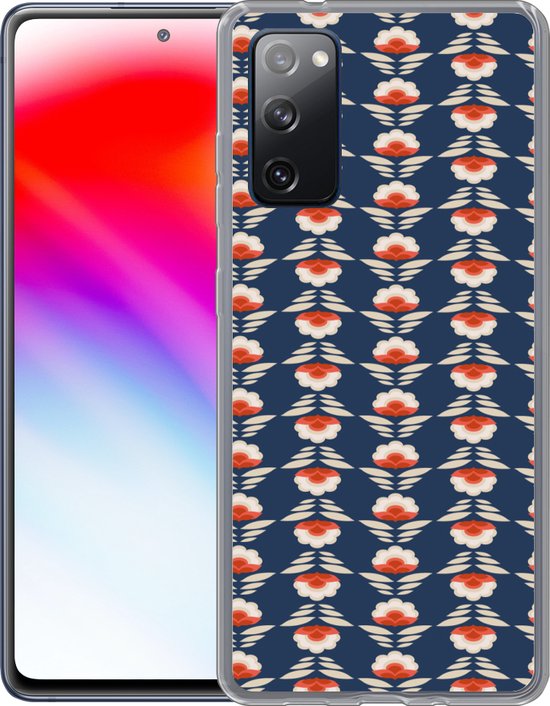 Coque Samsung Galaxy S20 FE - Motifs - Abstrait - Fleurs - Coque de téléphone en Siliconen