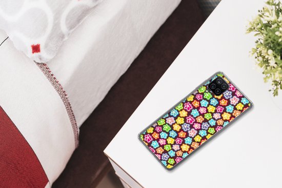 Coque Samsung Galaxy A12 - Filles - Bloem - Motifs - Coque de téléphone en Siliconen -