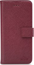 My Style Flex Wallet Telefoonhoesje geschikt voor Samsung Galaxy A22 4G Hoesje Bookcase Portemonnee - Bordeaux