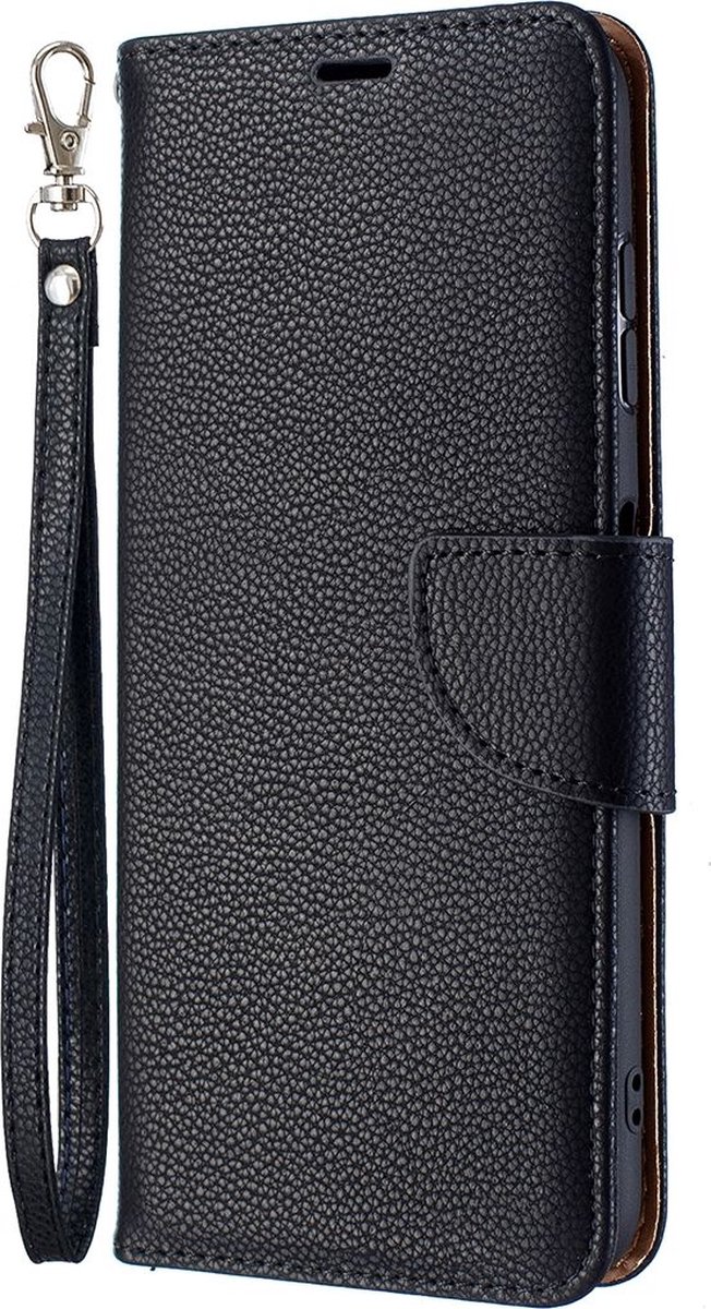 Mobigear Telefoonhoesje geschikt voor Nokia G20 Hoesje | Mobigear Excellent Bookcase Portemonnee | Pasjeshouder voor 2 Pasjes | Telefoonhoesje voor Pinpas / OV Kaart / Rijbewijs - Zwart