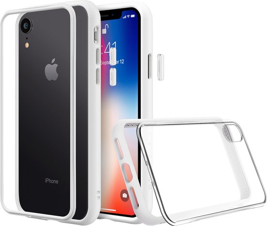 Rhinoshield MOD NX Crash Guard Bumper White Apple iPhone Xr 