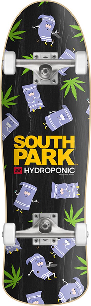 Hydroponic x South Park Vandoren Co Towlie pool shape 8.75 compleet skateboard