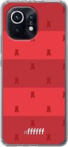 6F hoesje - geschikt voor Xiaomi Mi 11 -  Transparant TPU Case - AZ Alkmaar #ffffff