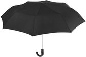 paraplu opvouwbaar 96 cm heren automatisch zwart