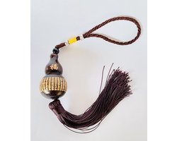 Geluksbrenger Feng Shui hanger Wu Lou / Hu Lu / Kalebas Gezondheid Rijkdom Geluk Veilig en wel Fu