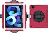 P.C.K. Hoesje/Backcover/Sockproof/Stootproof/Bouw Robuuste Armor Case roze geschikt voor Apple iPad AIR 10.9 (2022) MET PEN