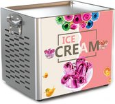 Luxiqo® IJsrol Machine – IJsmachine – Gerold IJs Machine – Zelf IJs Maken – Zelf Frozen Yoghurt Maken